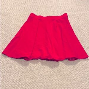 Forever 21 Hot Pink Skater Skirt Size S